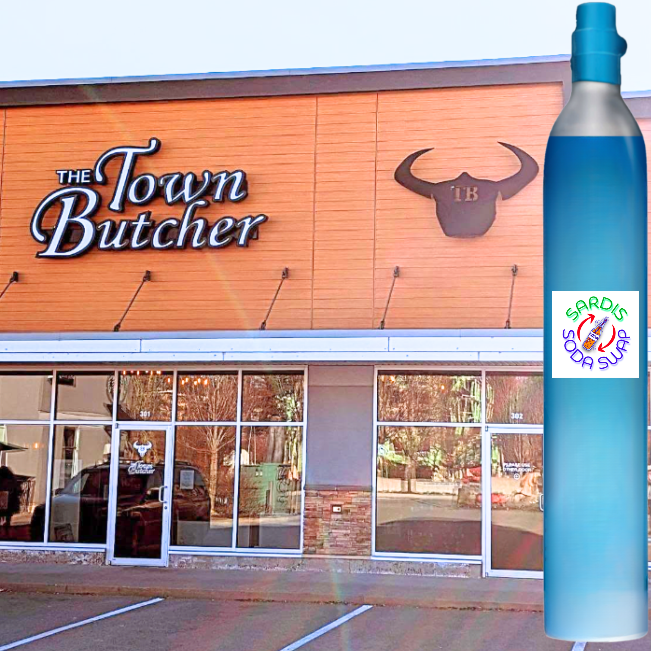 BLUE Tank Swap at The Town Butcher!